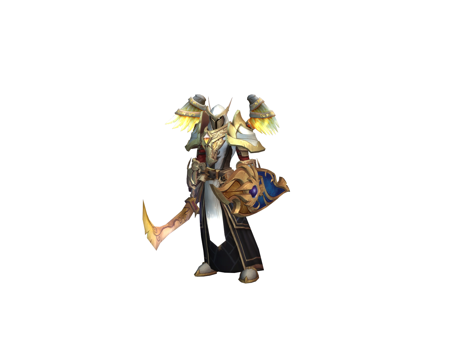 Taton 3D character render