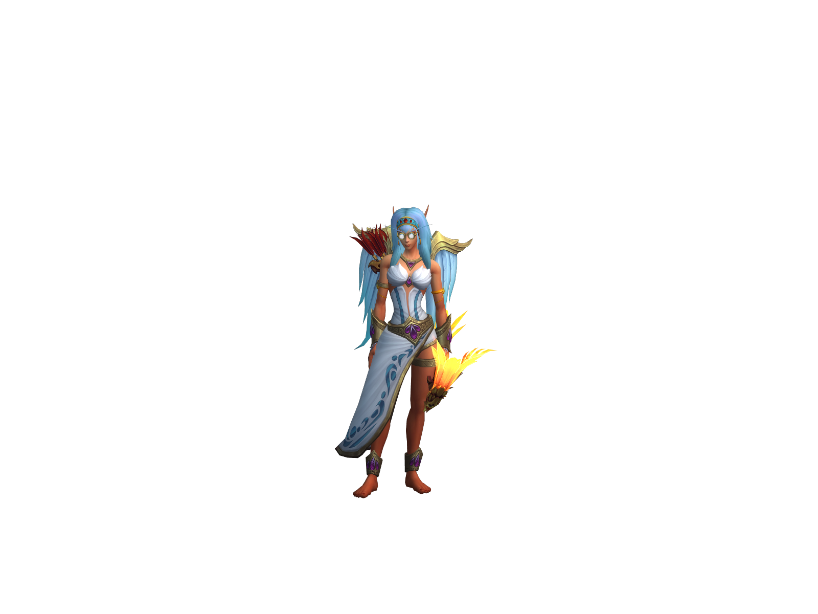 Chanell 3D character render