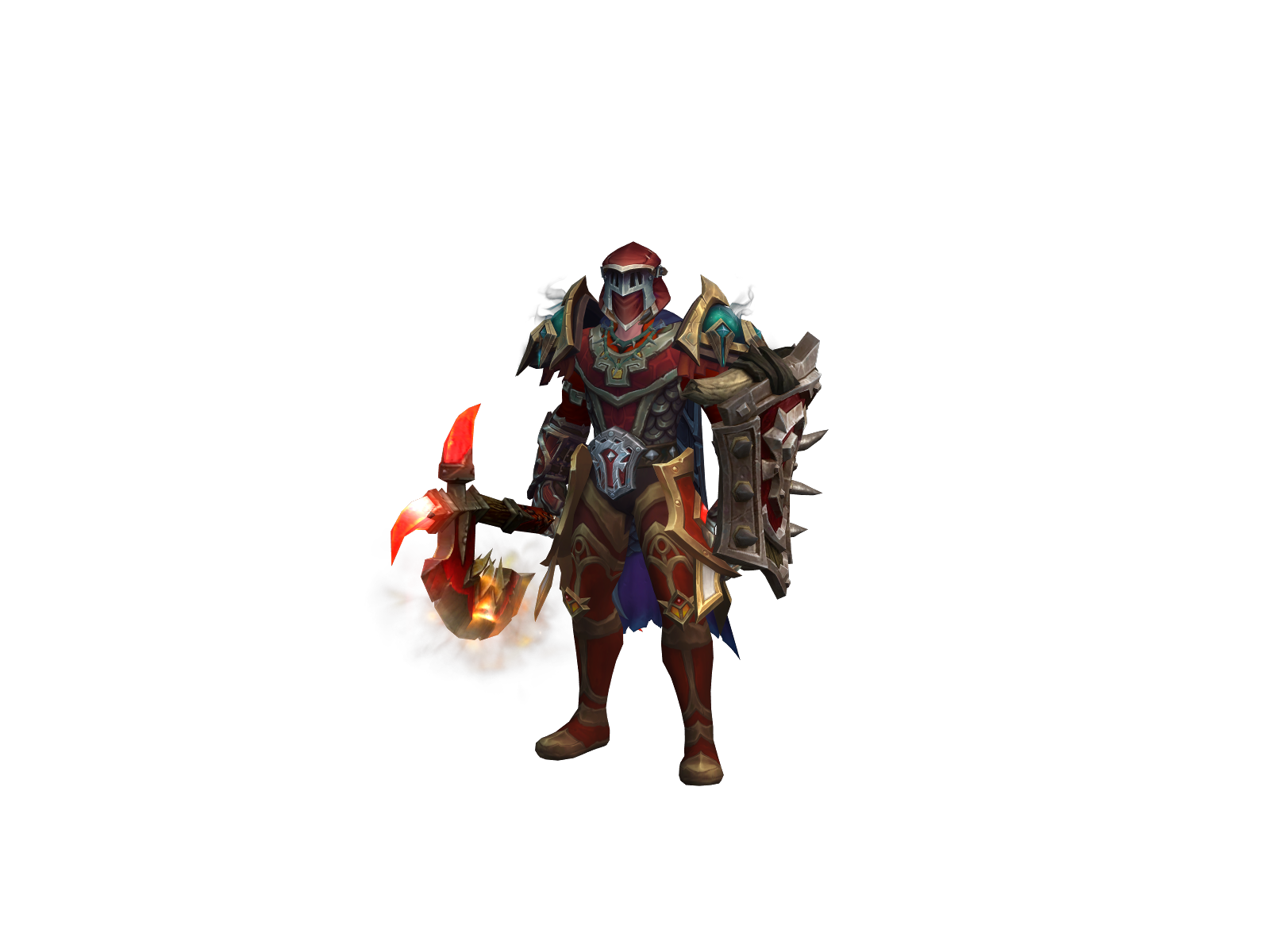 Sarax 3D character render
