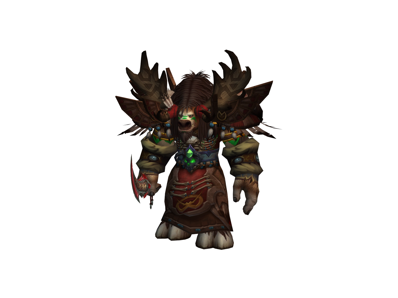 Rikke 3D character render