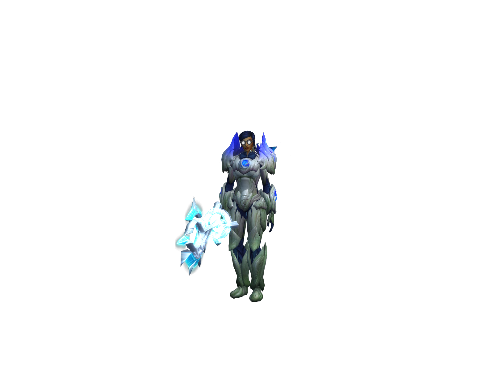 øctavía 3D character render