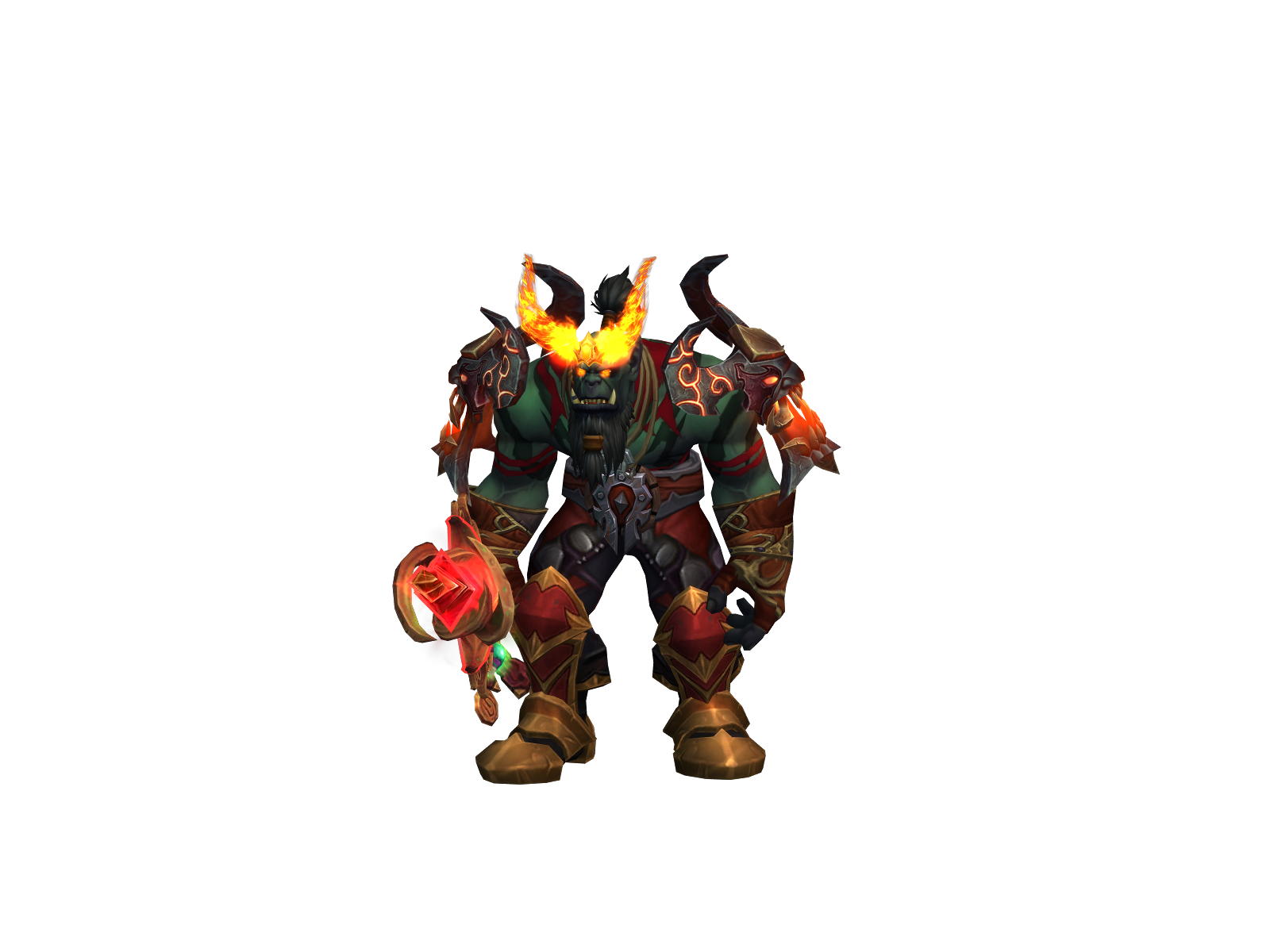 Ateros 3D character render