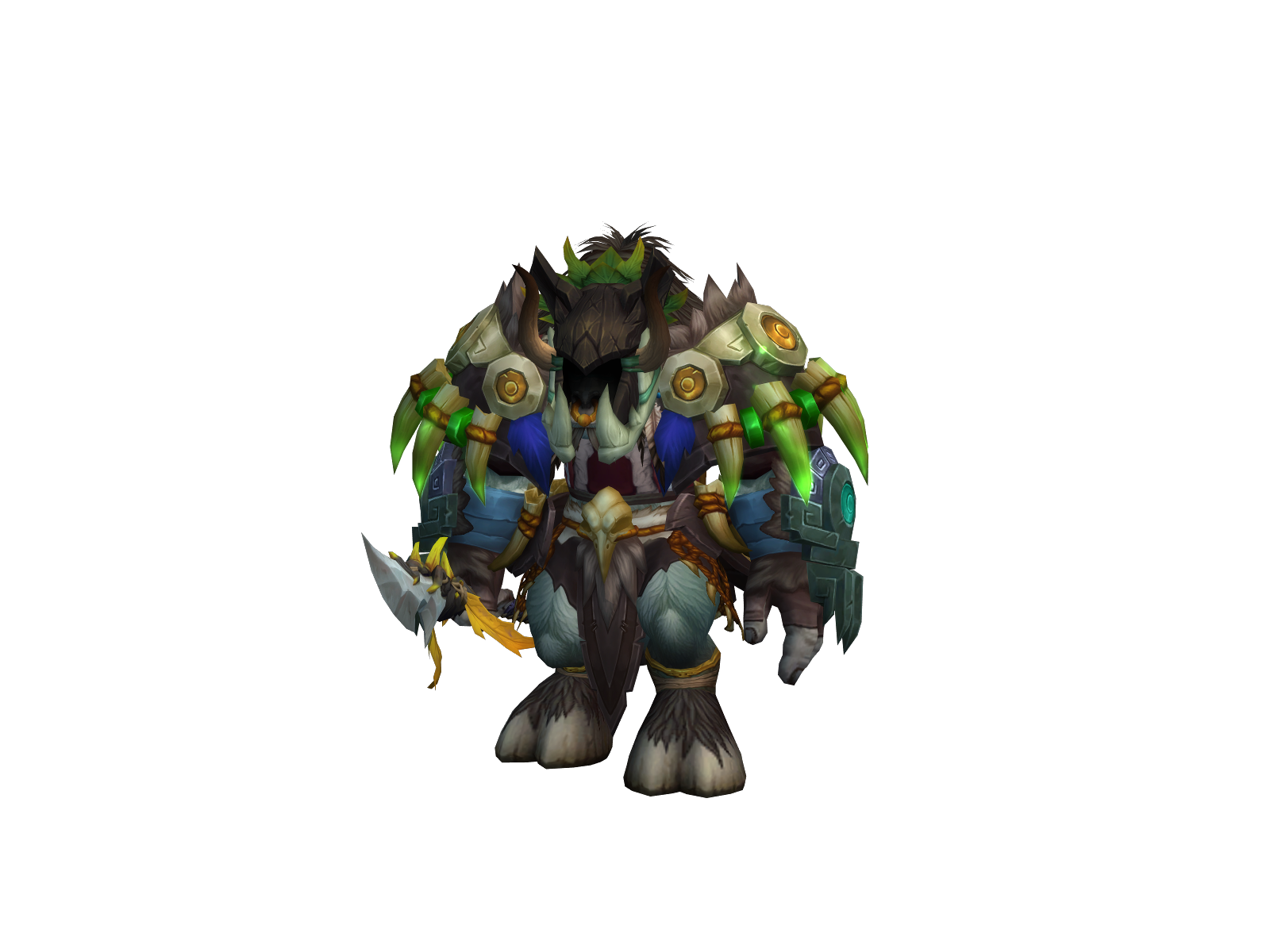 Ticktacktod 3D character render
