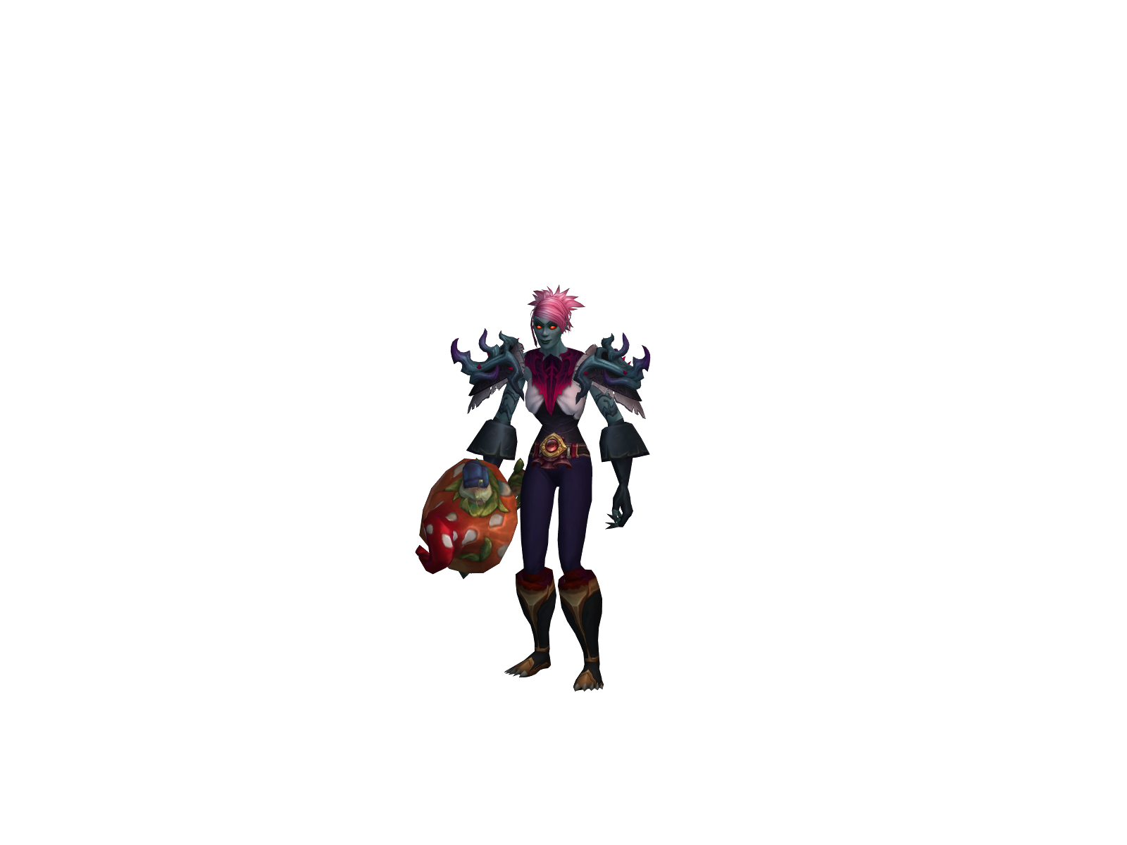 Gnurzbash 3D character render