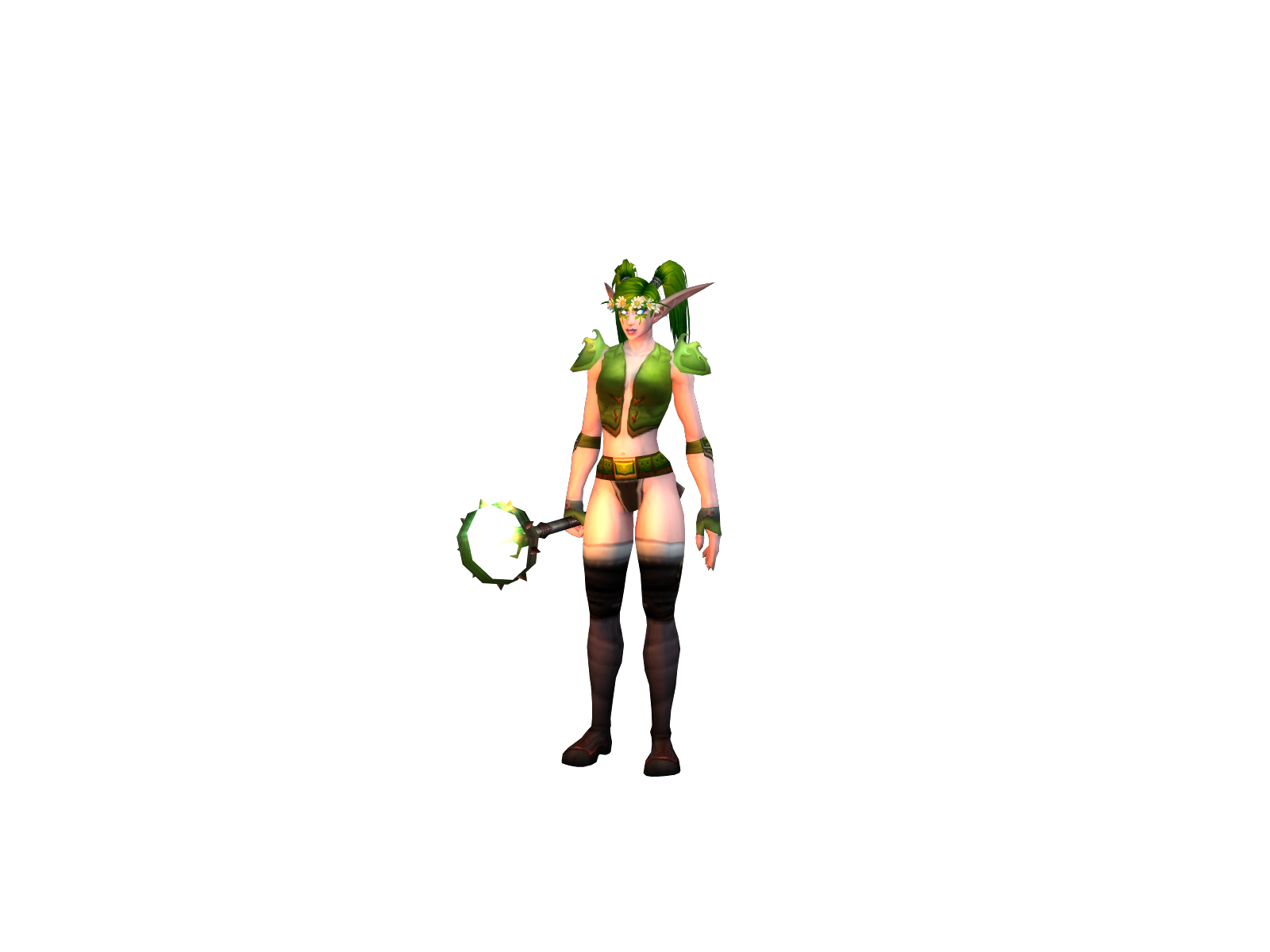 Elaníja 3D character render