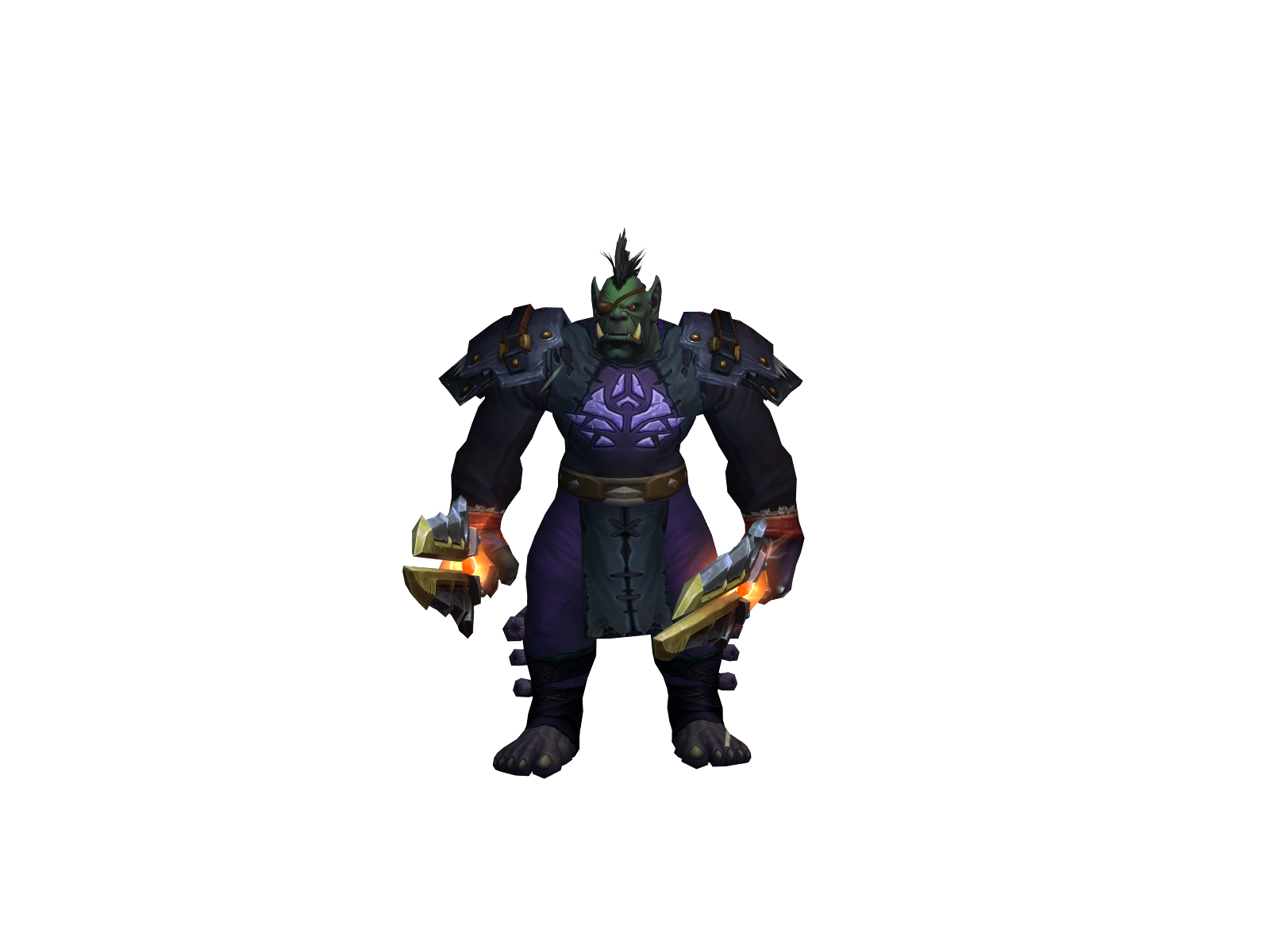 Brønko 3D character render