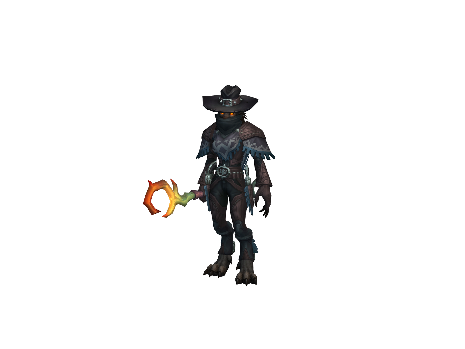 Чистошерстка 3D character render