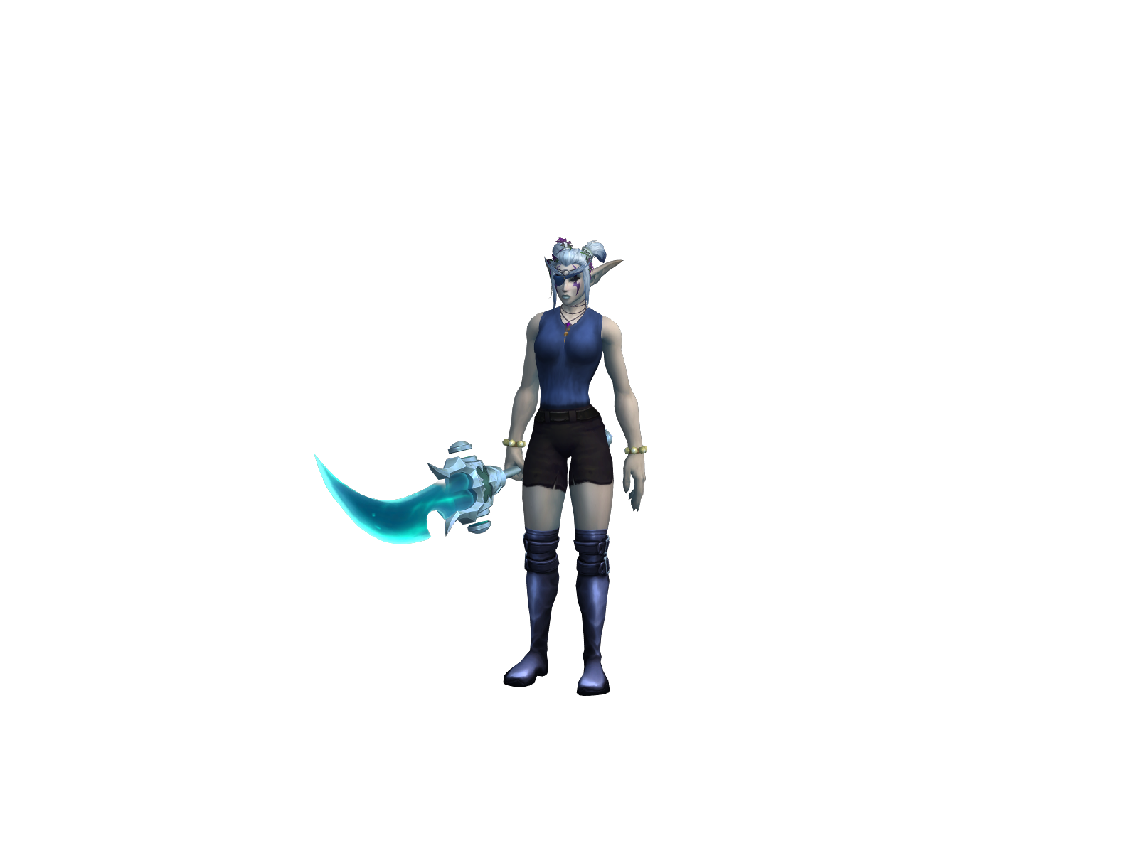 Друлында 3D character render