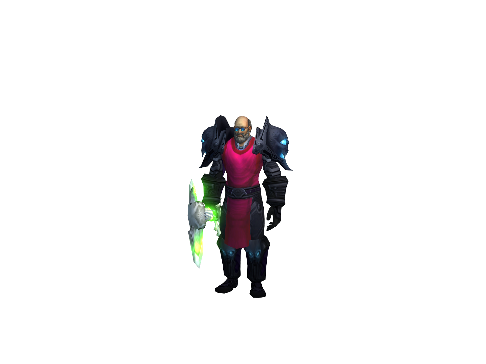 Онакриус 3D character render