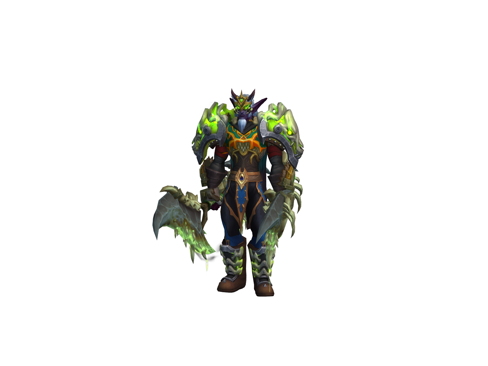 Бтдыш 3D character render