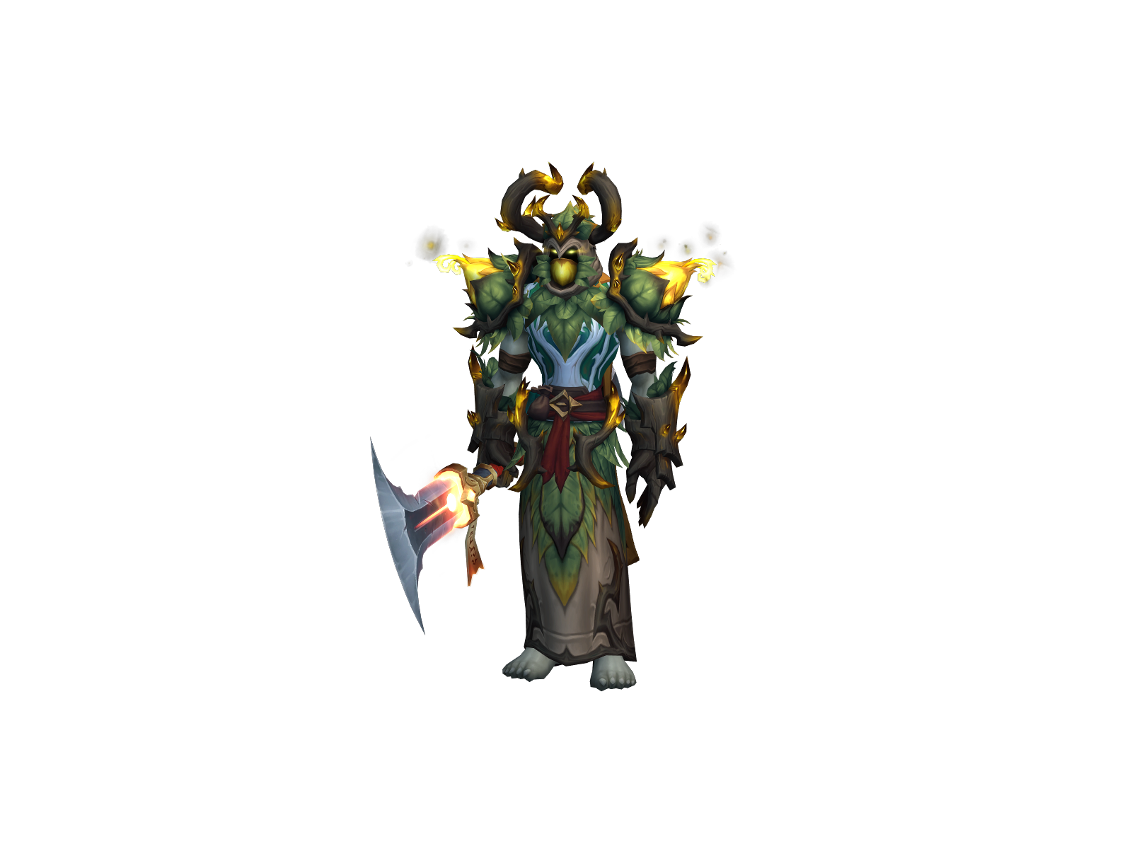 Фаланхор 3D character render