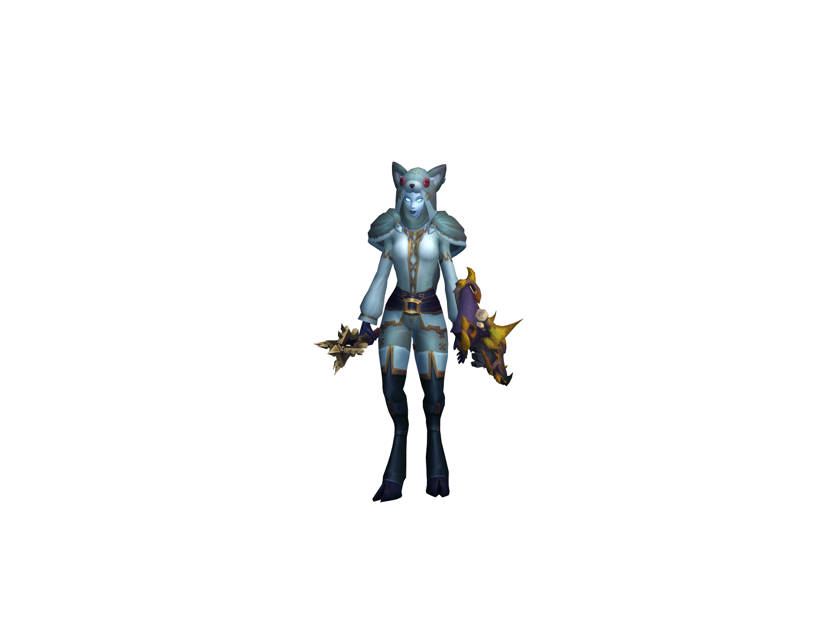 Сулькус 3D character render