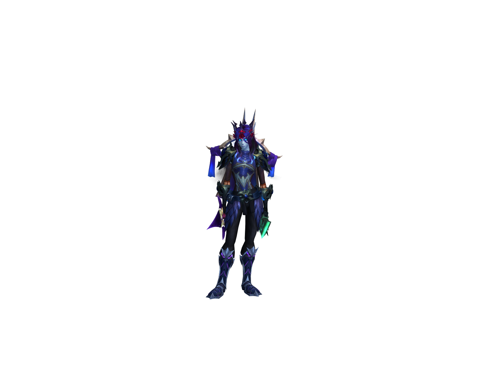 Вейрид 3D character render
