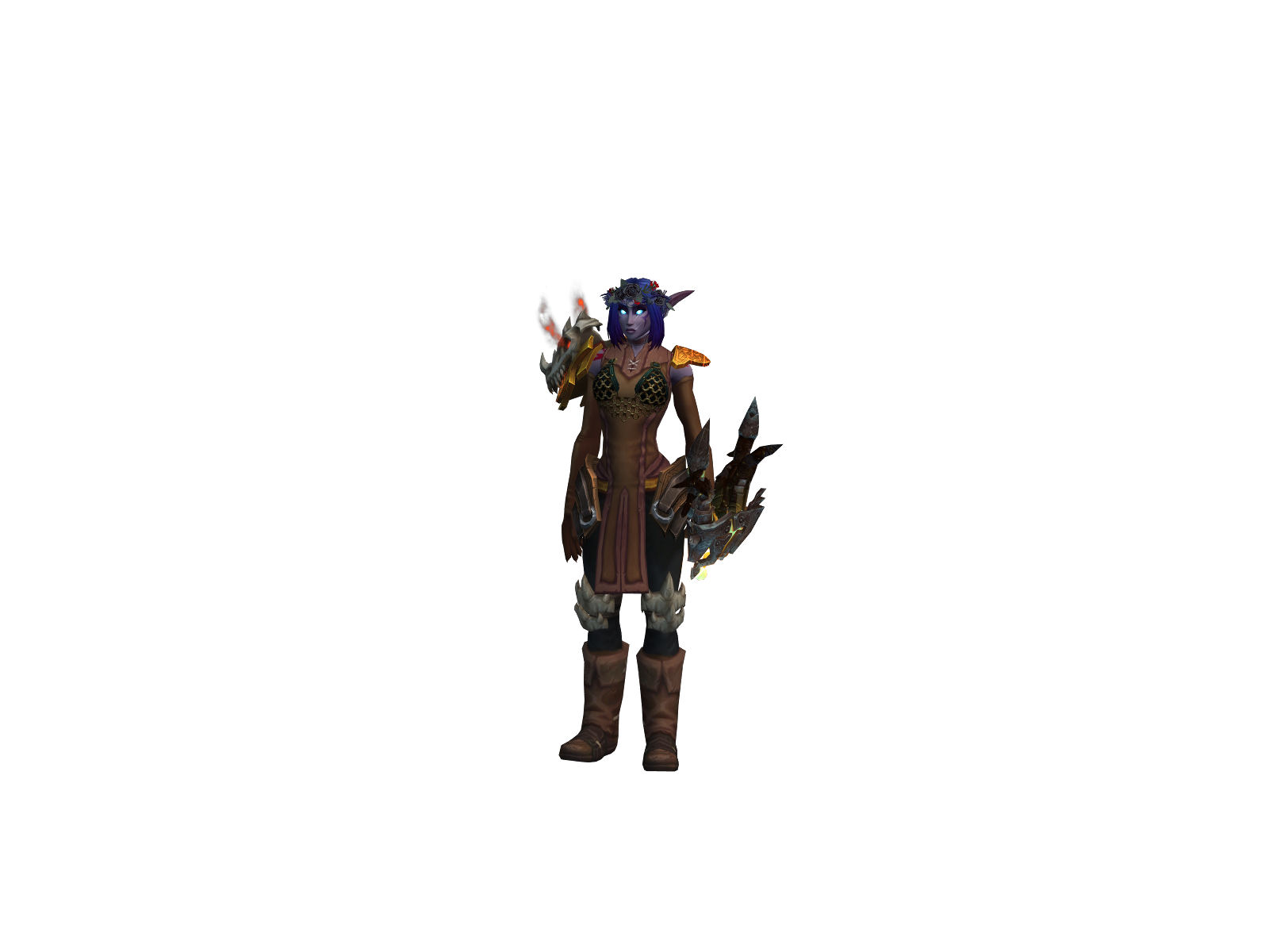 Куэ 3D character render