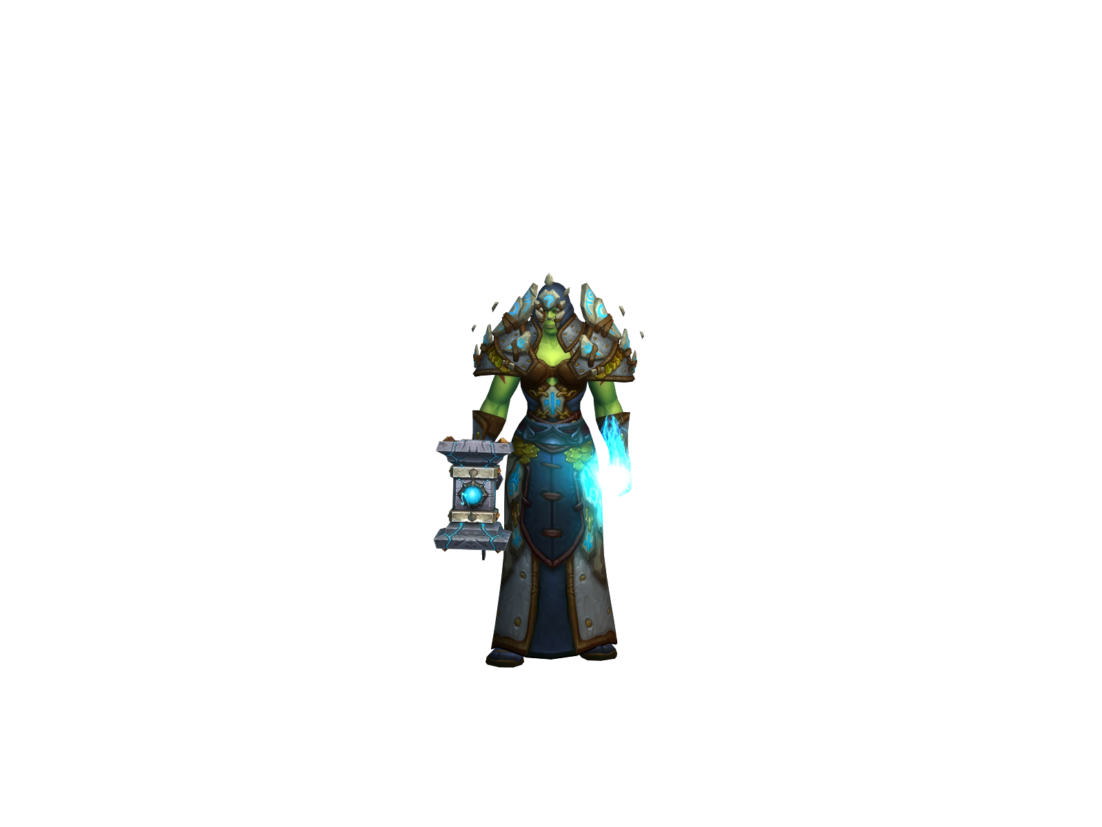Дрейктар 3D character render