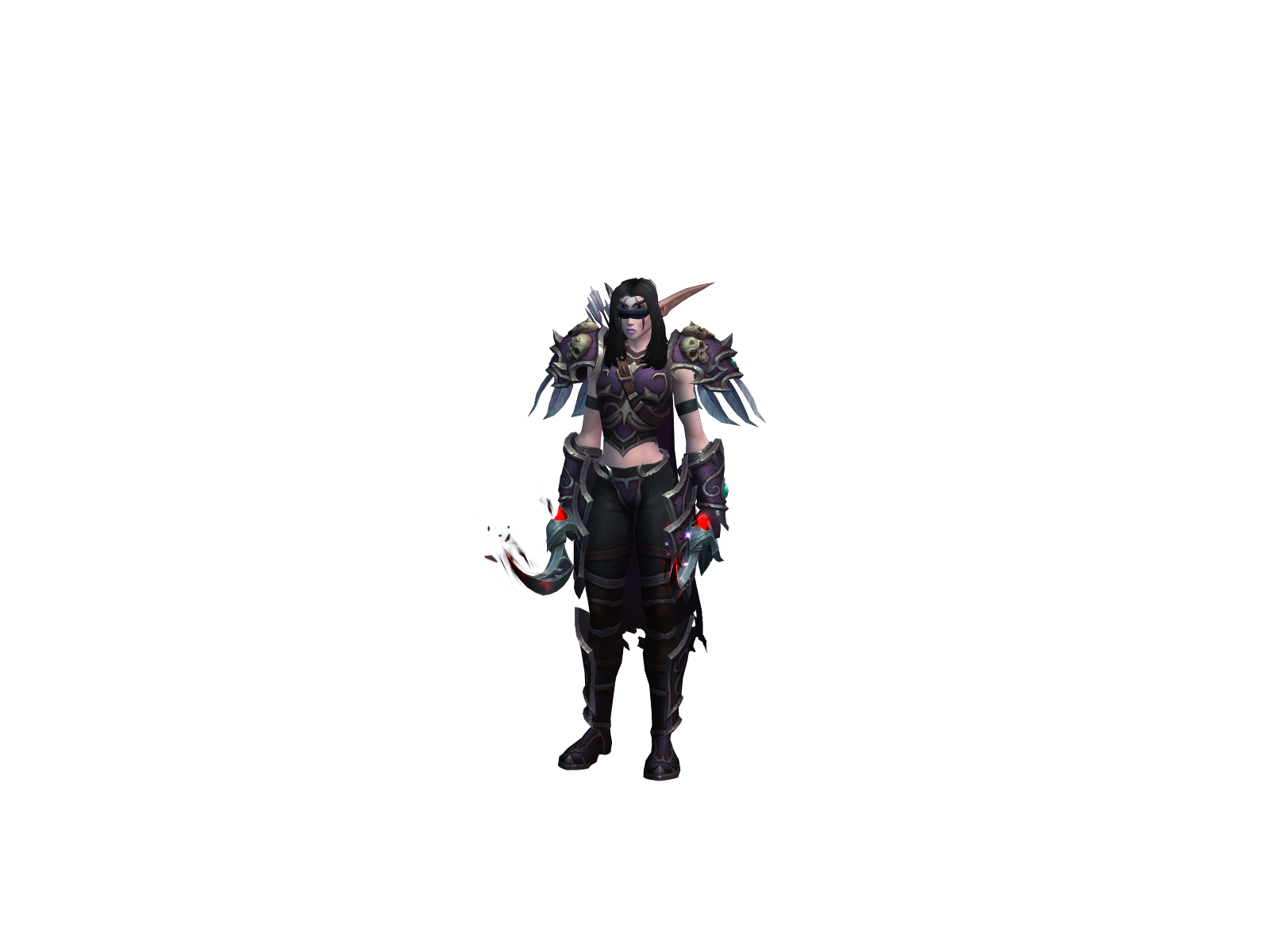 Некрофэнтази 3D character render