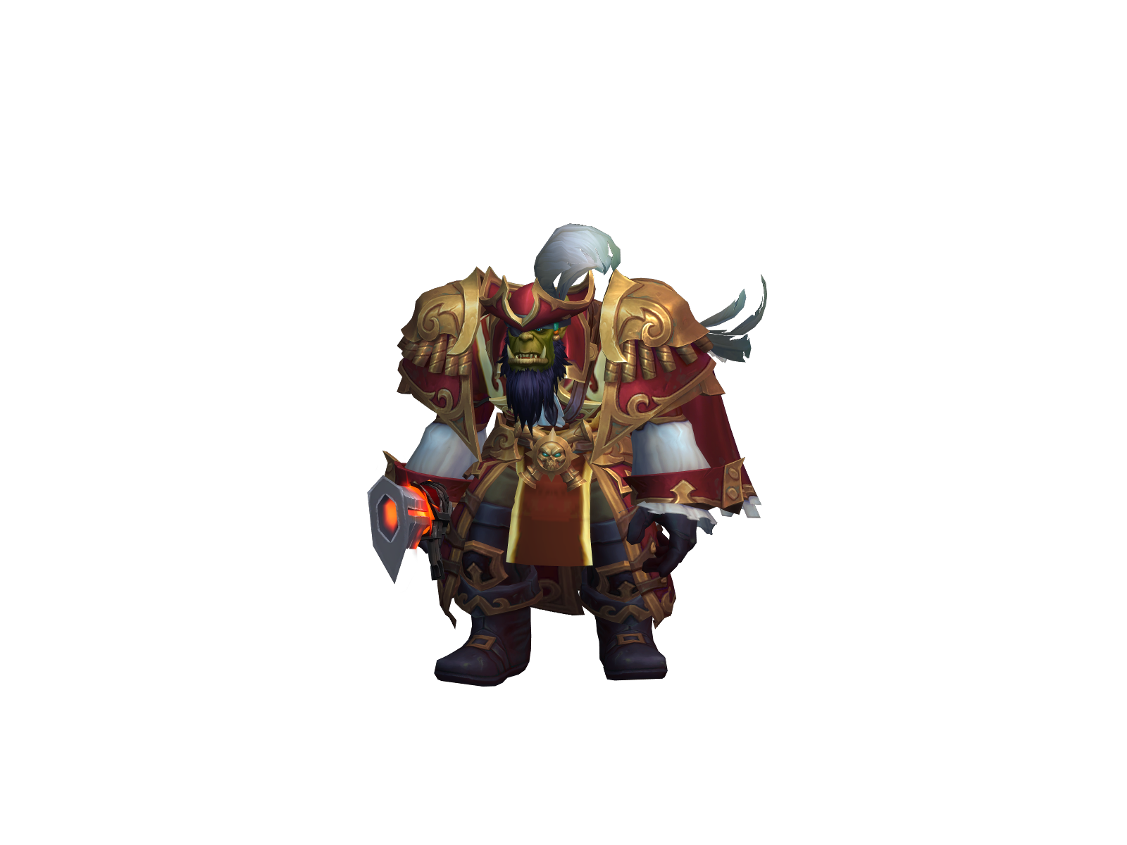 Айзин 3D character render