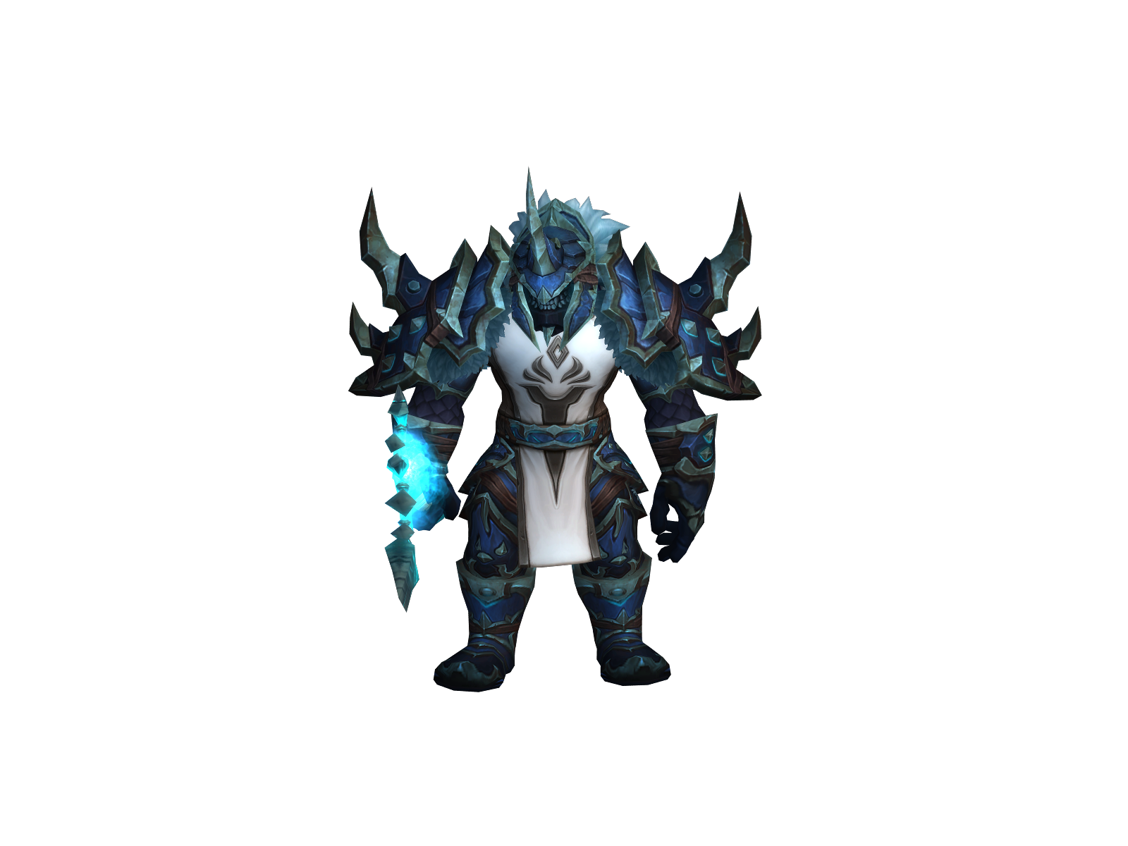 Гоушник 3D character render