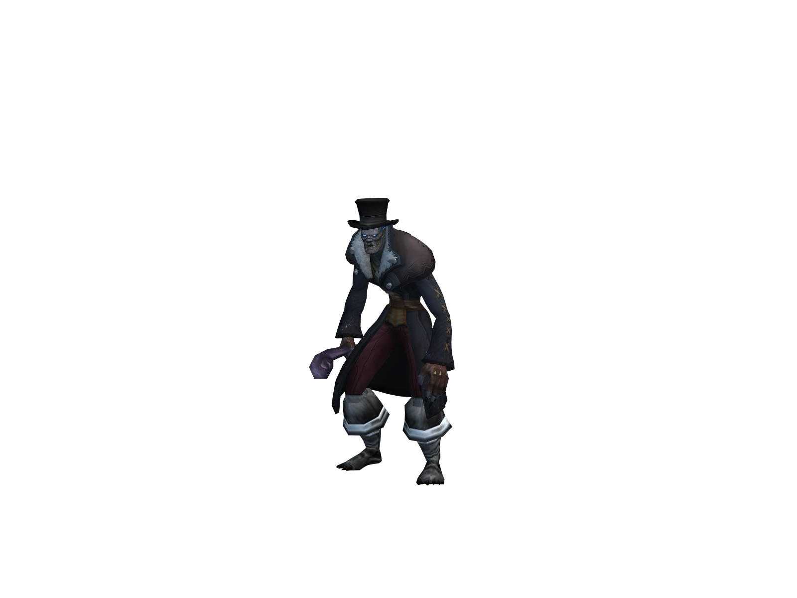 Дэнзел 3D character render