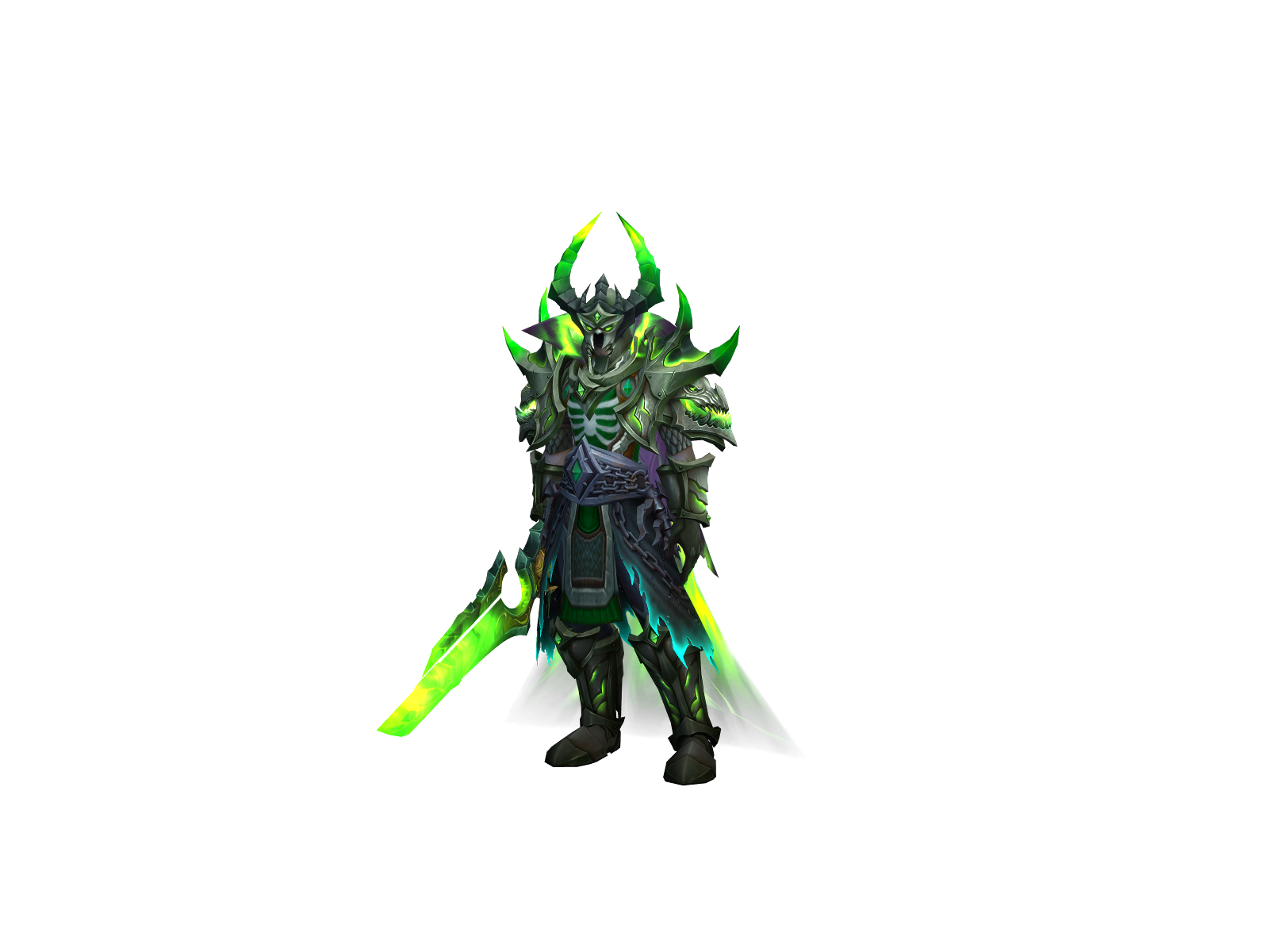 Necrodrake 3D character render