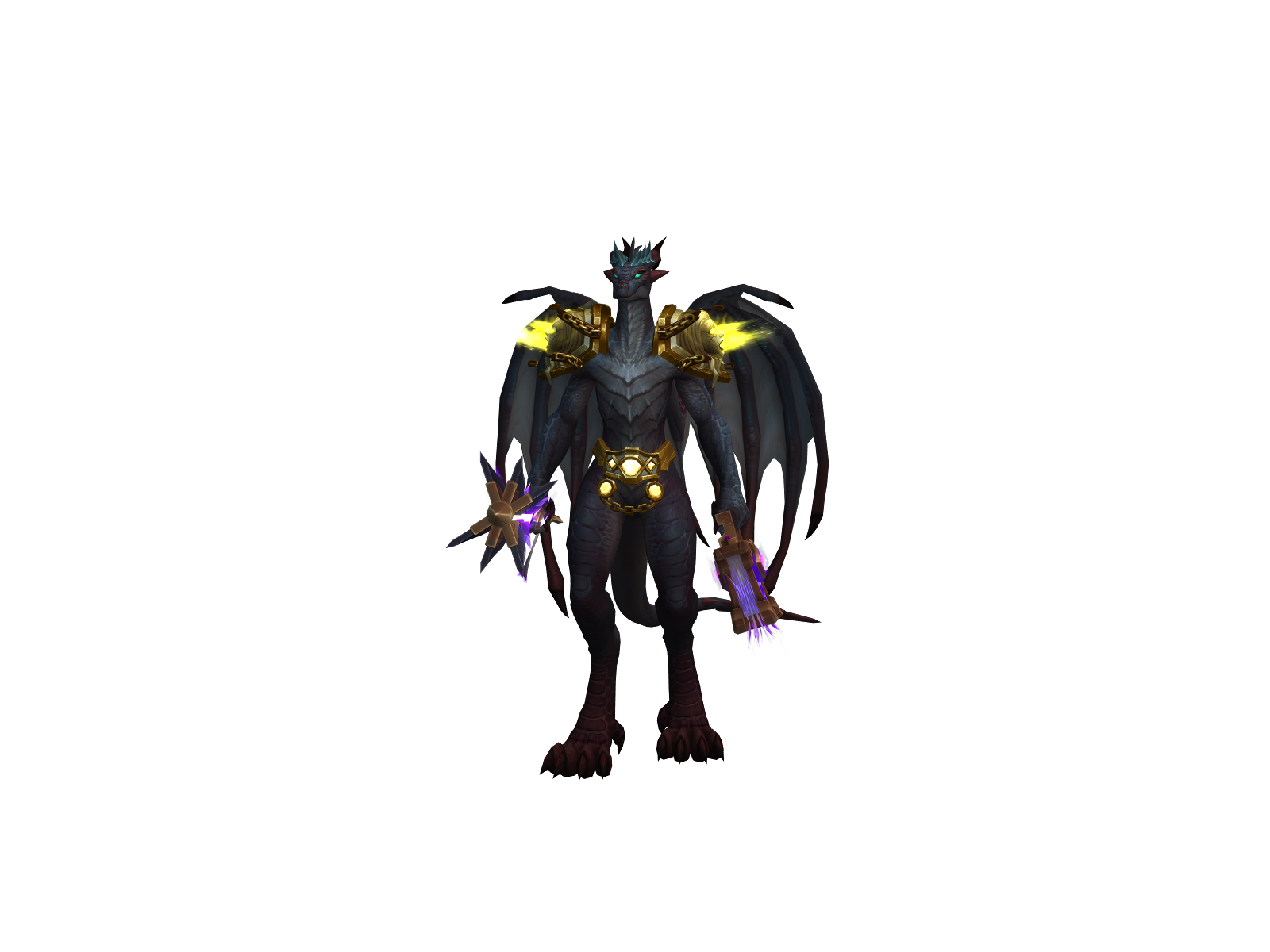 Seralyth 3D character render