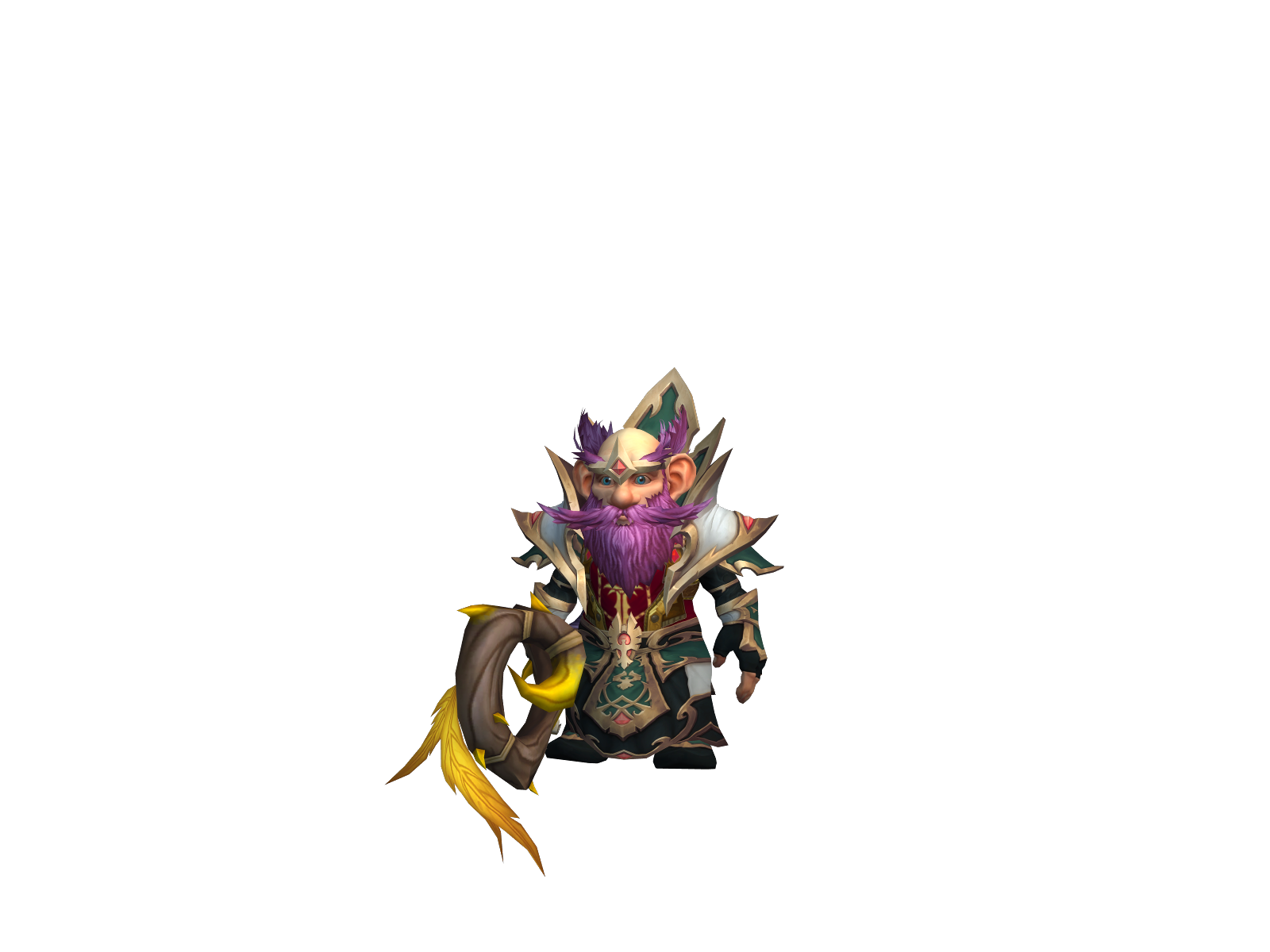 Dorinholy 3D character render