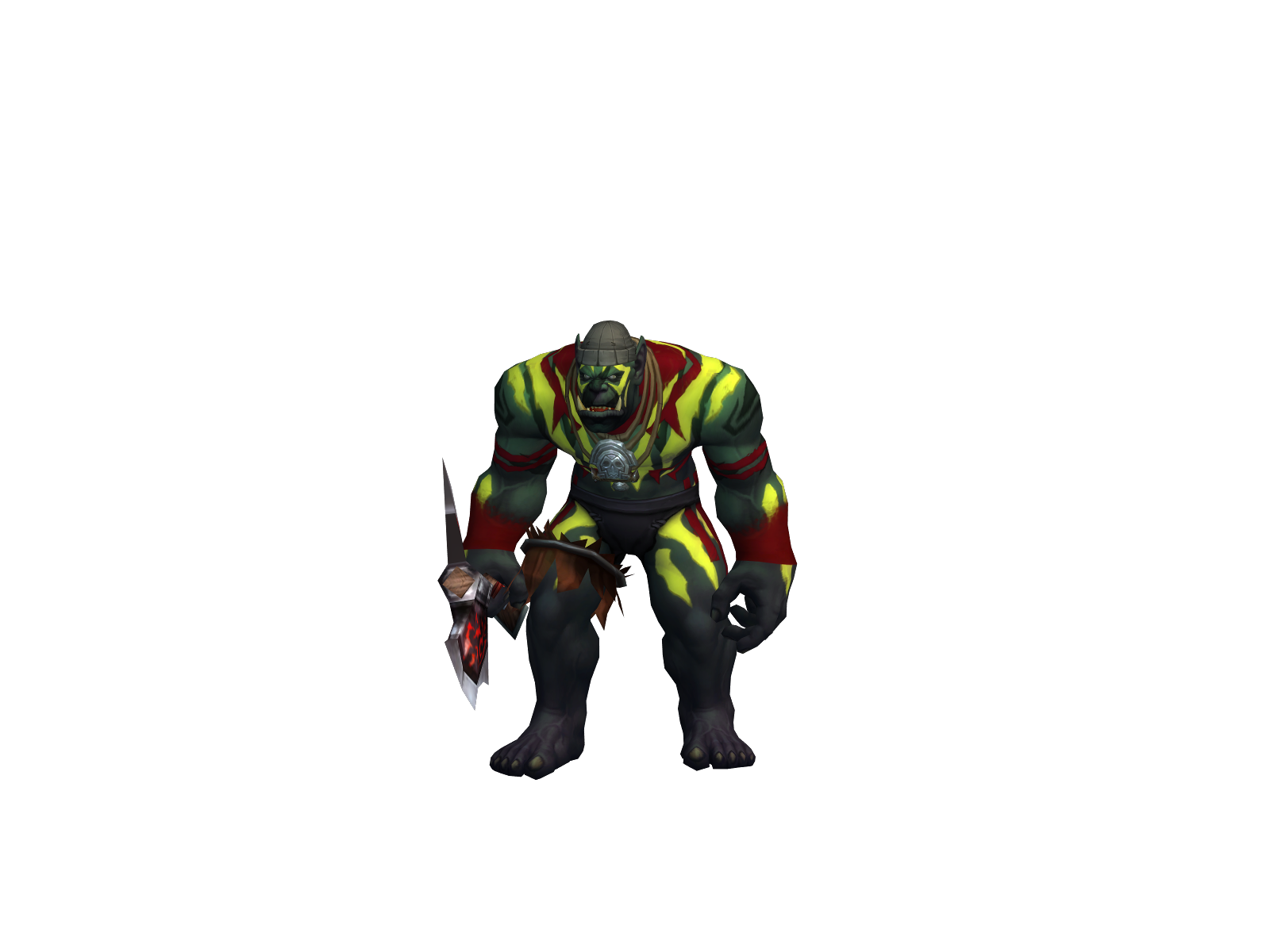 Rampage 3D character render
