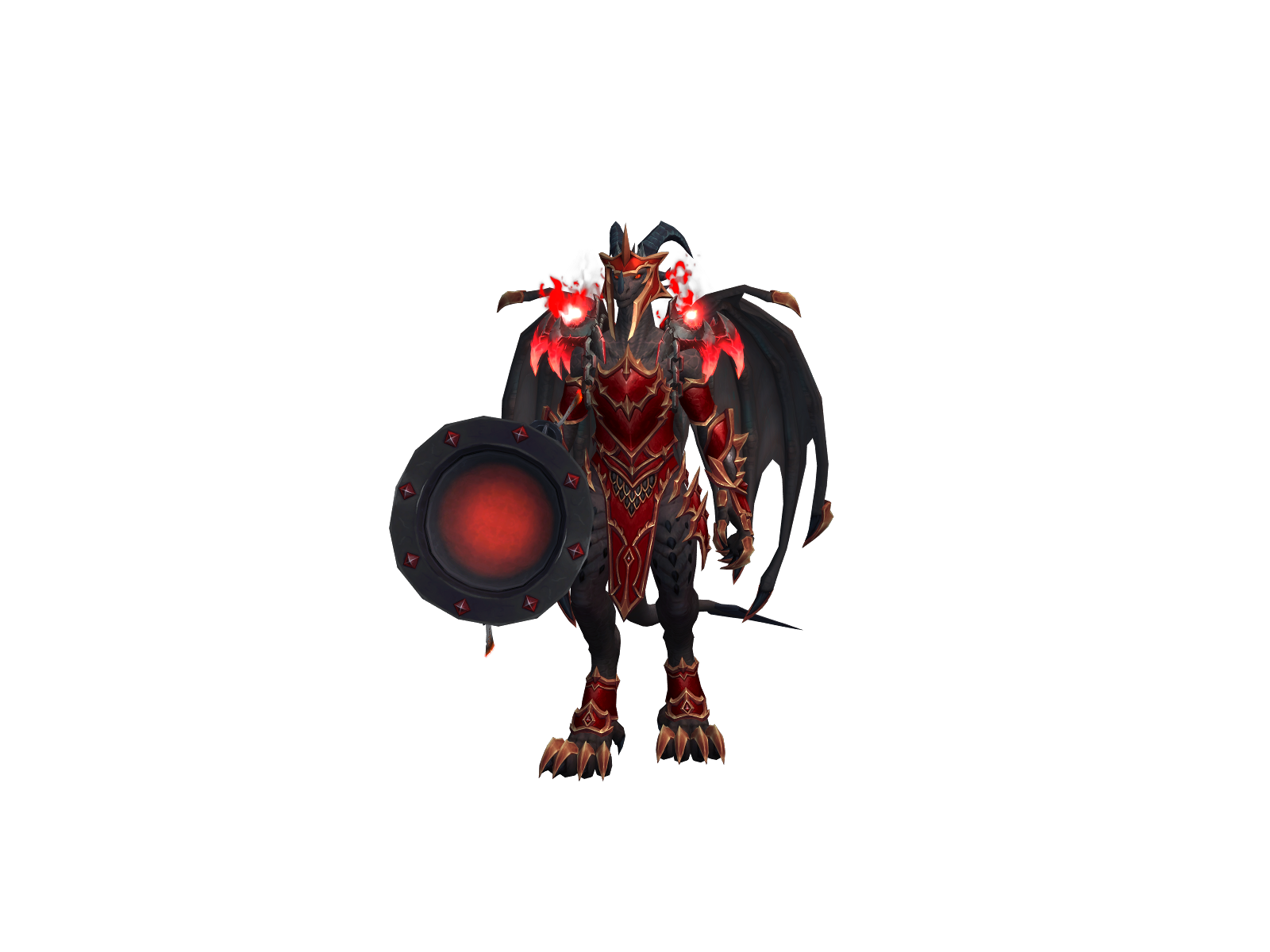Heragoth 3D character render