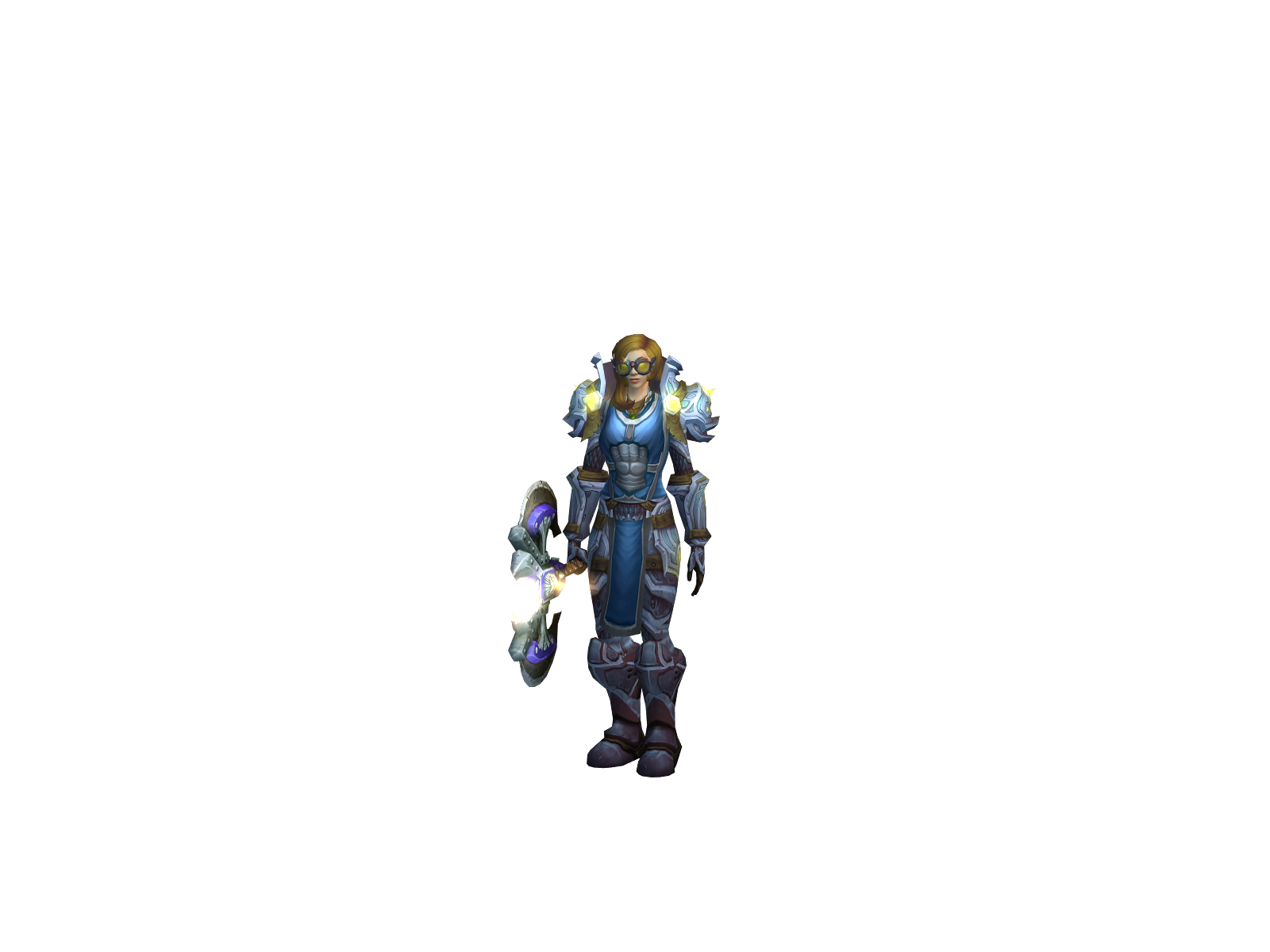 aeleus 3D character render