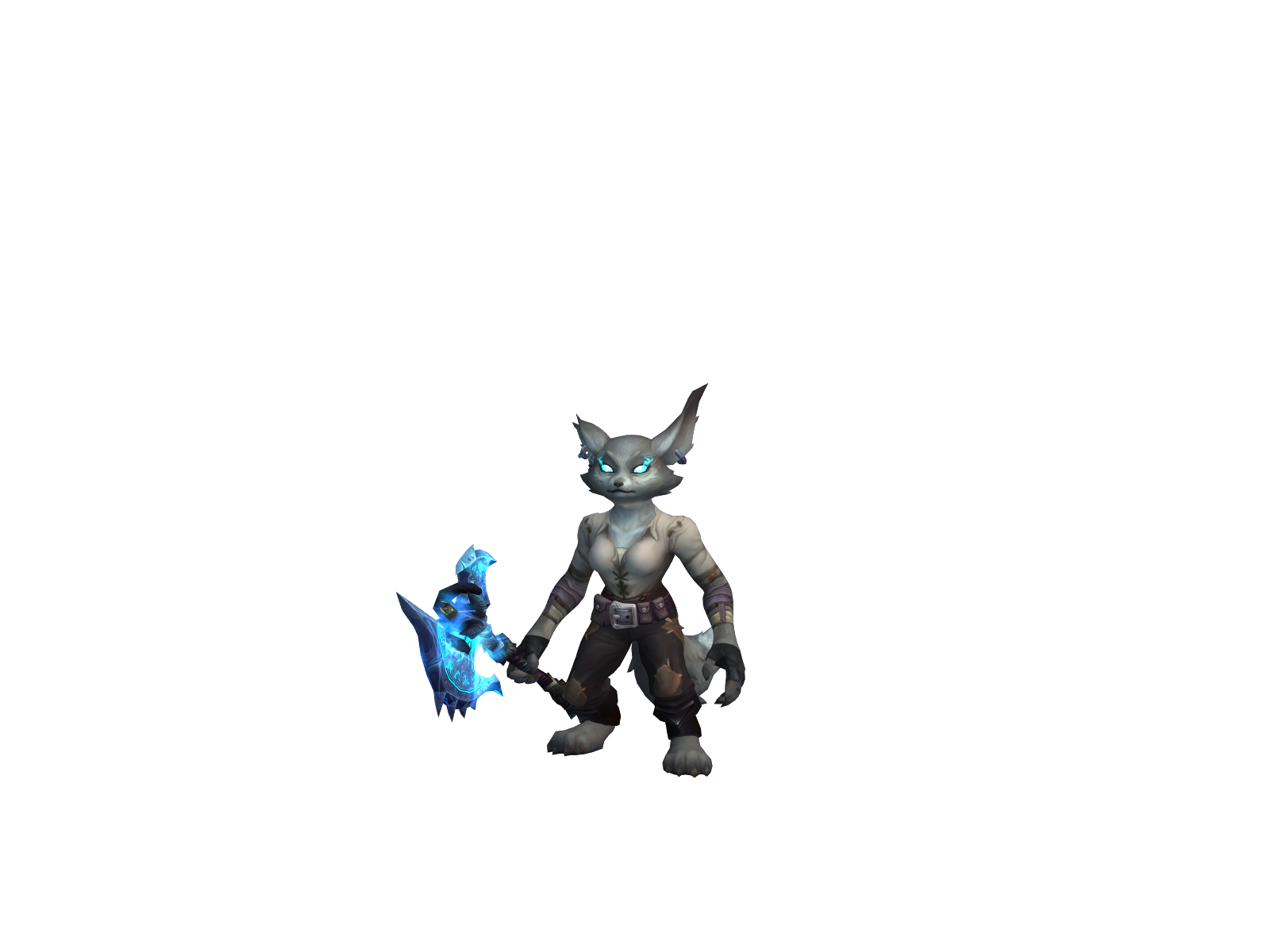 Scourgie 3D character render