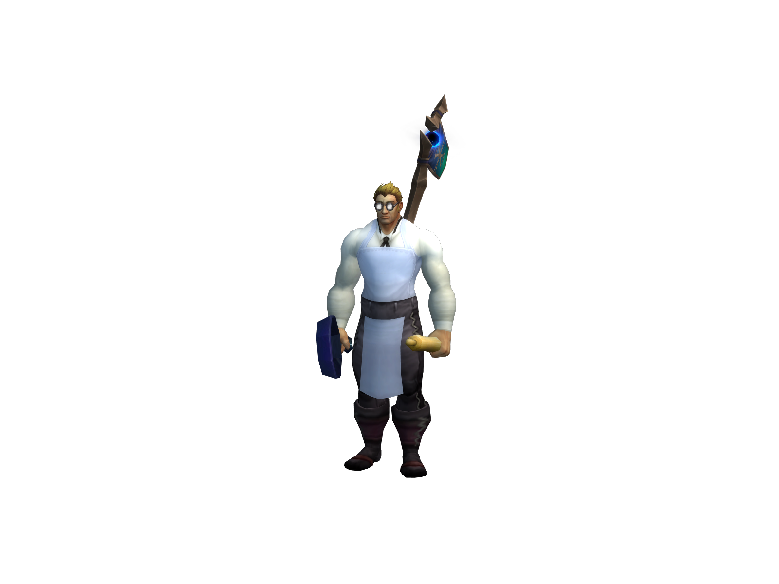 Gordonramsy 3D character render