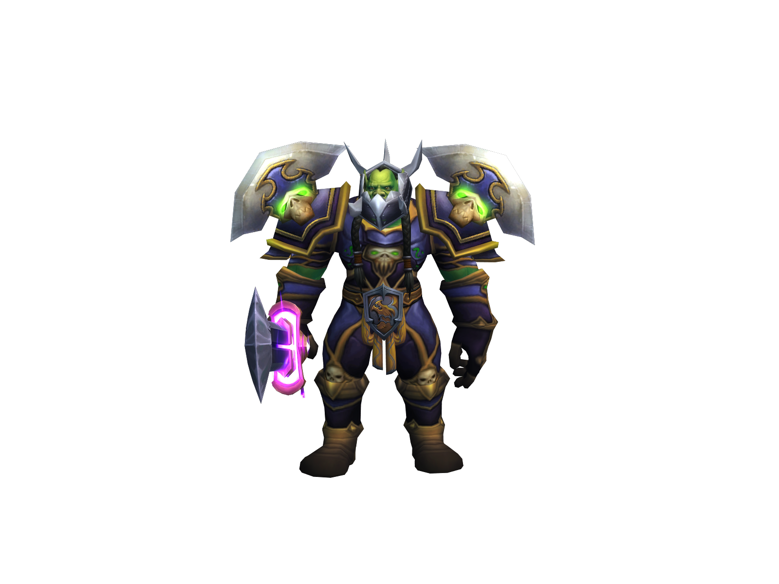 Wardragon 3D character render