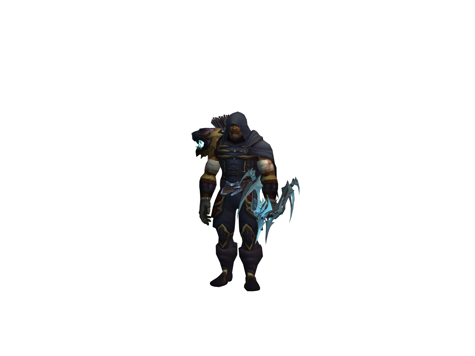 Praedyth 3D character render