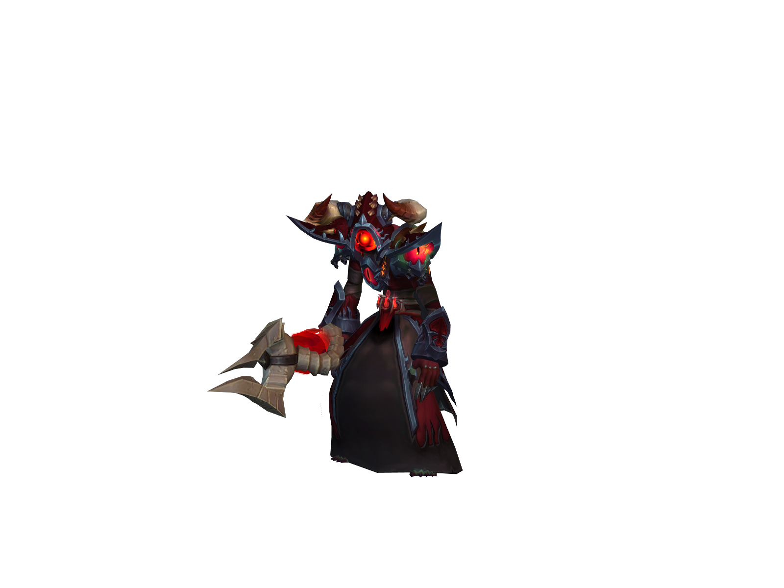 Grimus 3D character render