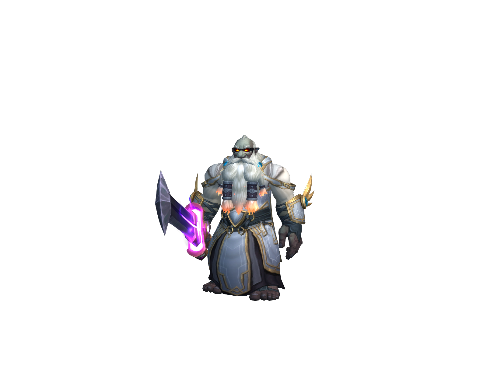 Hornboge 3D character render
