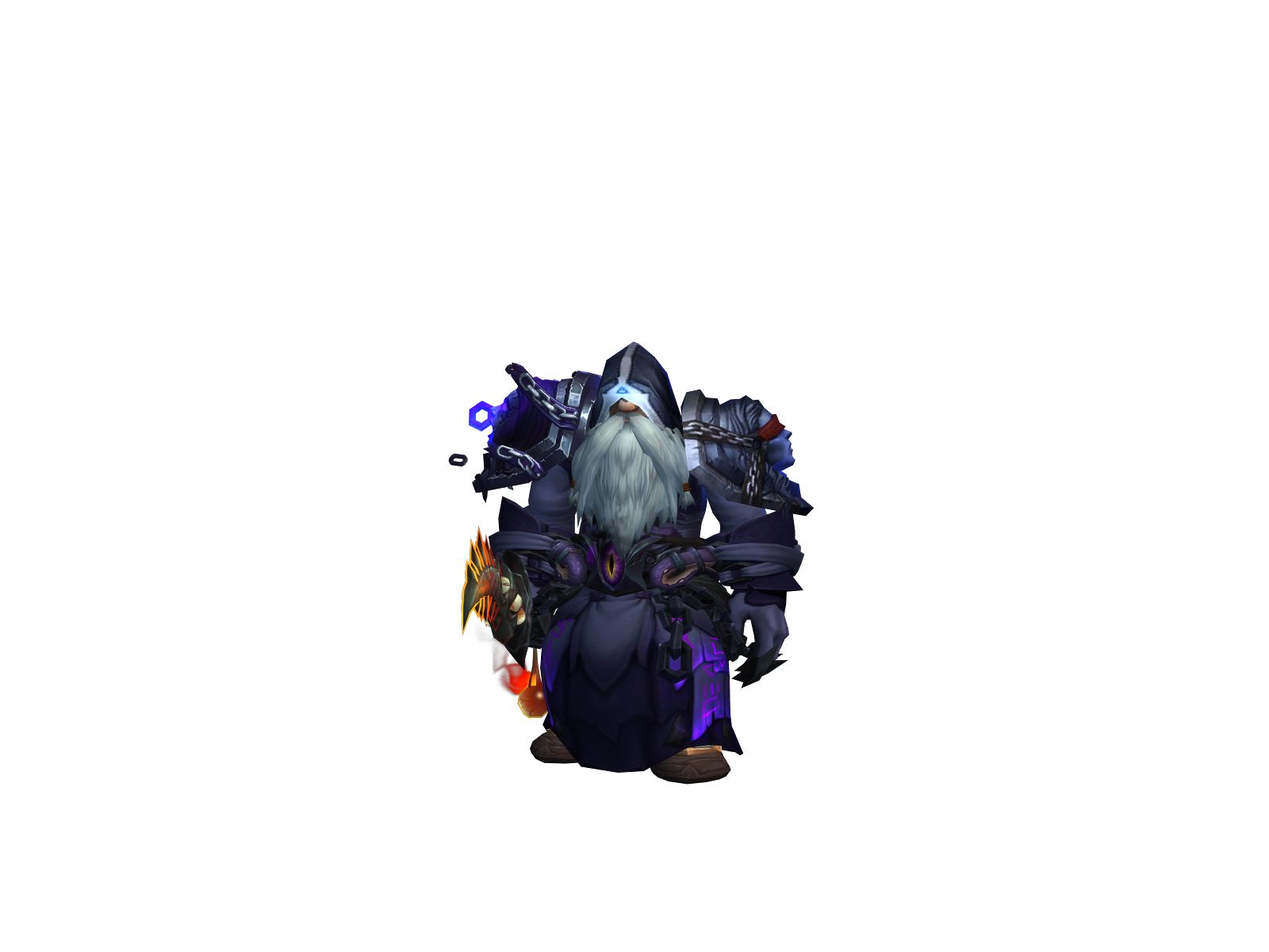 Daîn 3D character render