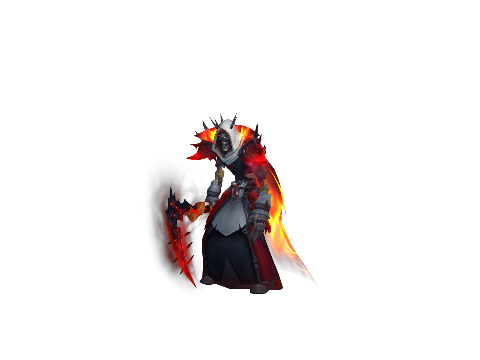 Bleakness 3D character render