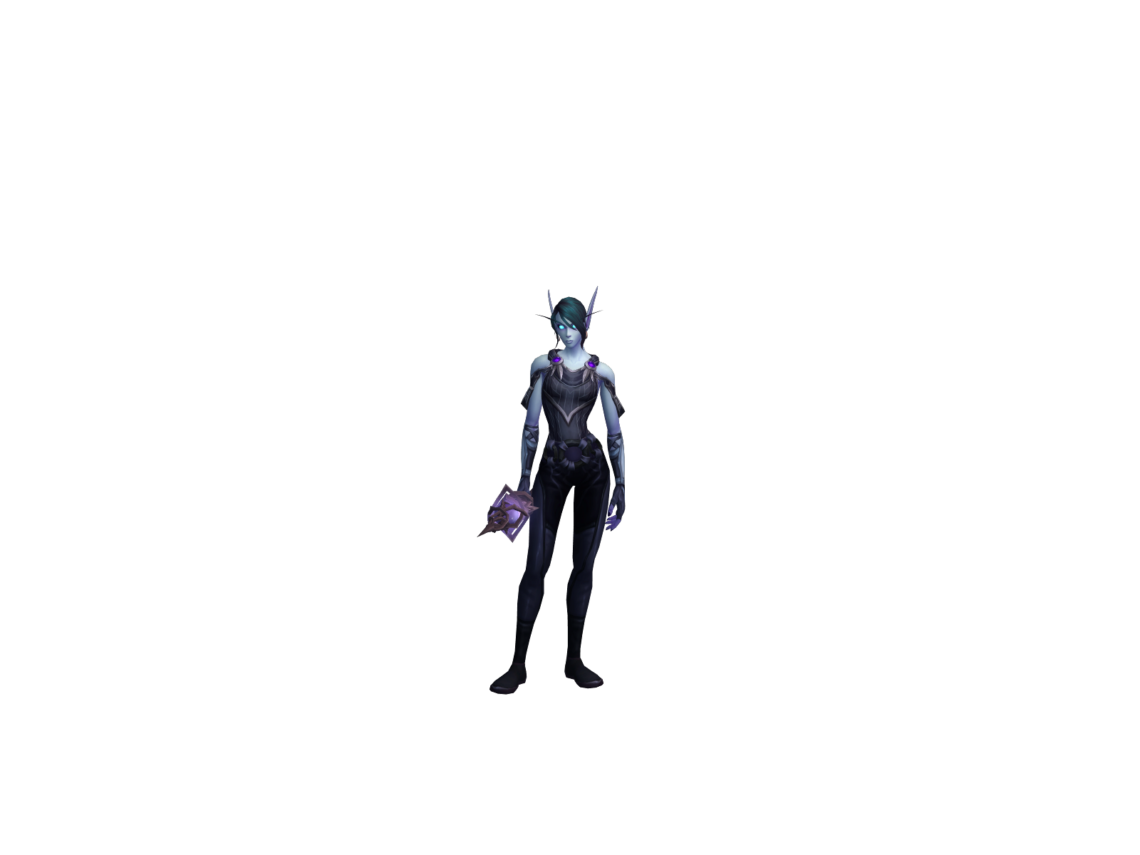 Mìndra 3D character render