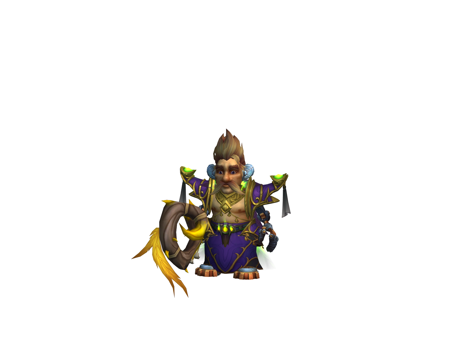 Lykaos 3D character render