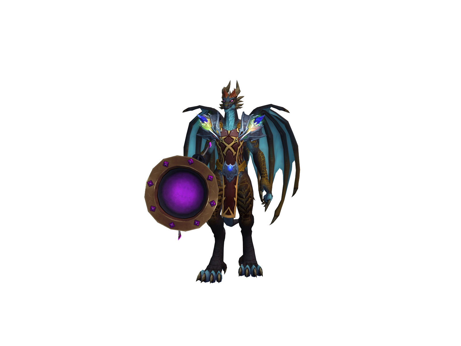 Víserion 3D character render