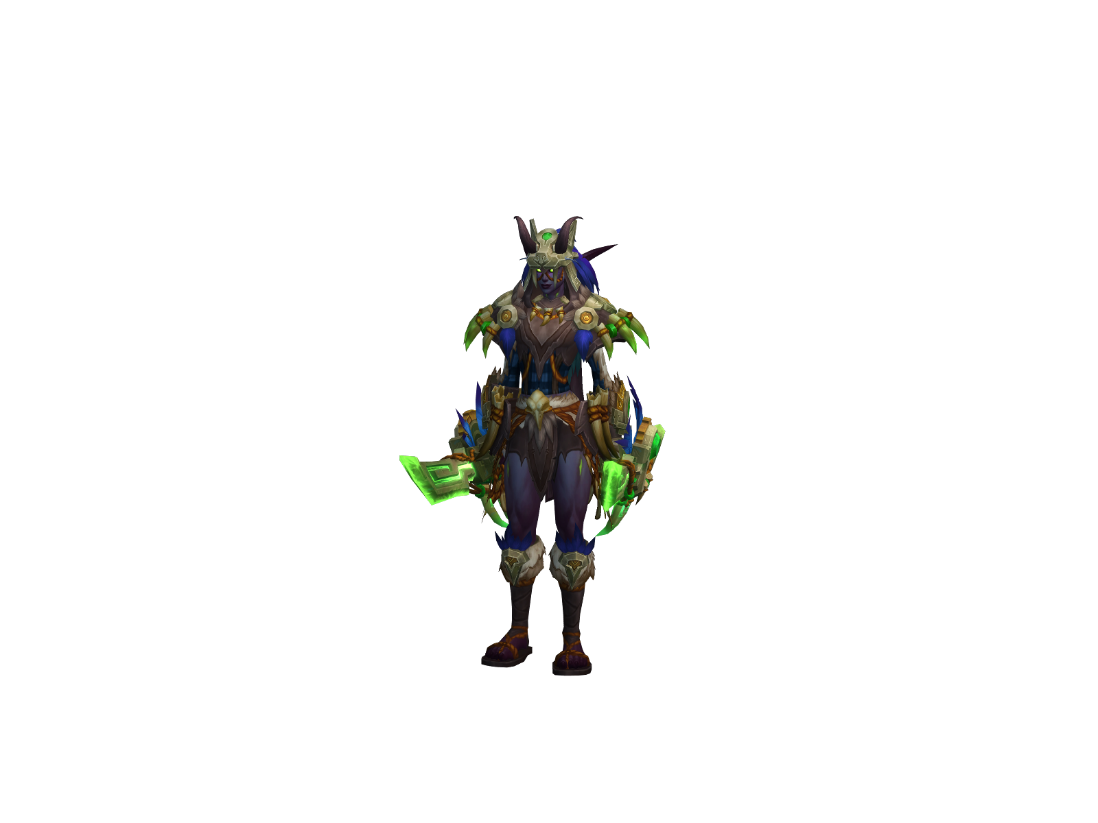 Coire 3D character render