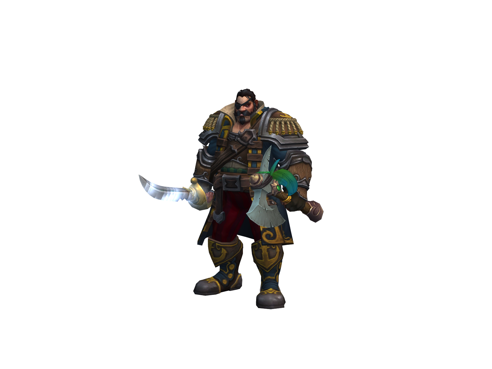 Leko 3D character render