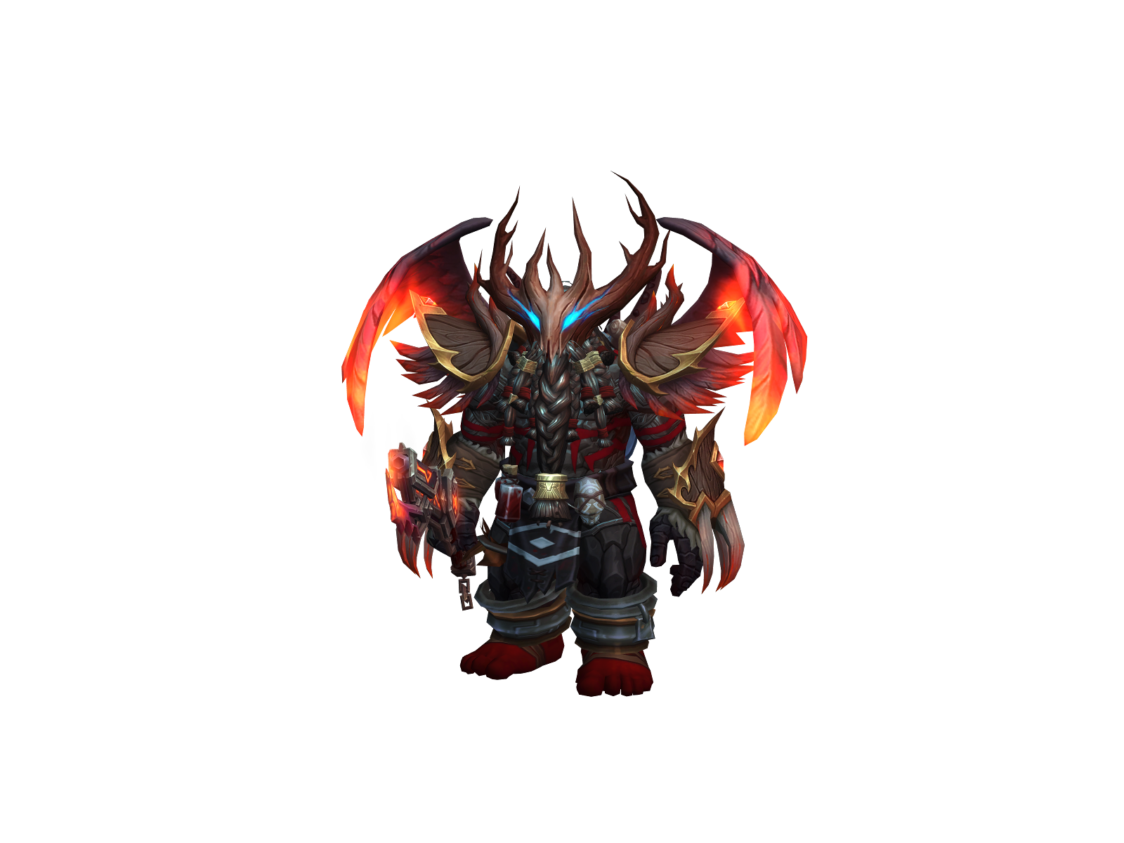 Metsämies 3D character render