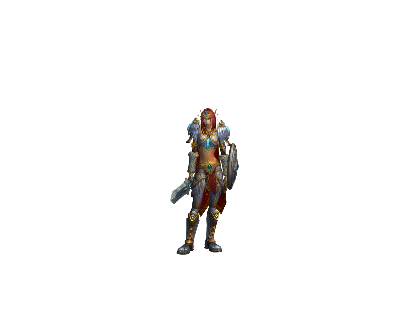 Asteeria 3D character render