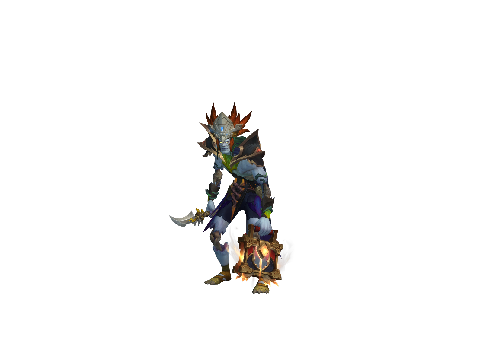 Xblaze 3D character render