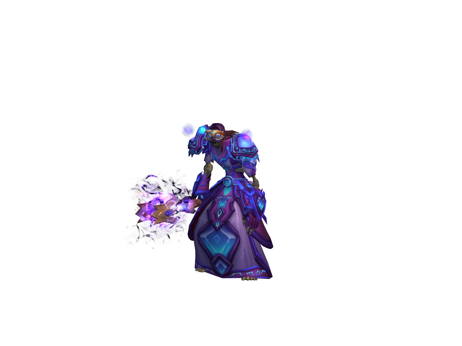 Nashadic 3D character render