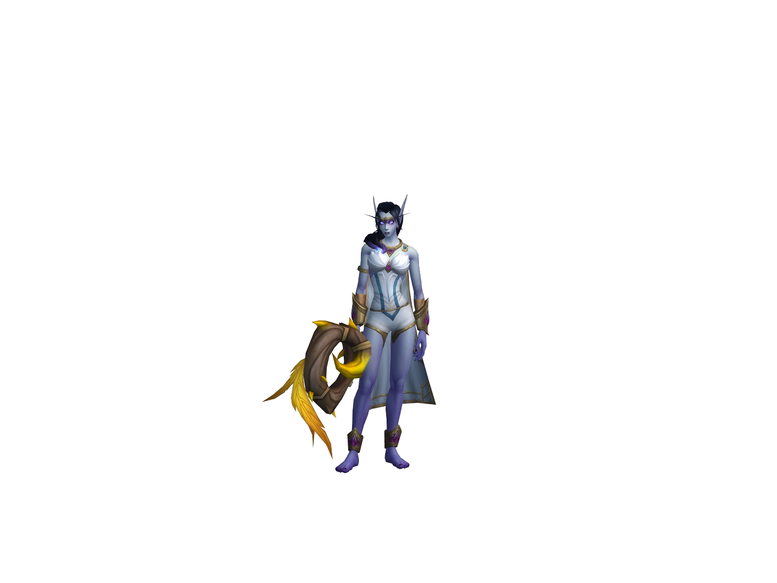 Nyxi 3D character render