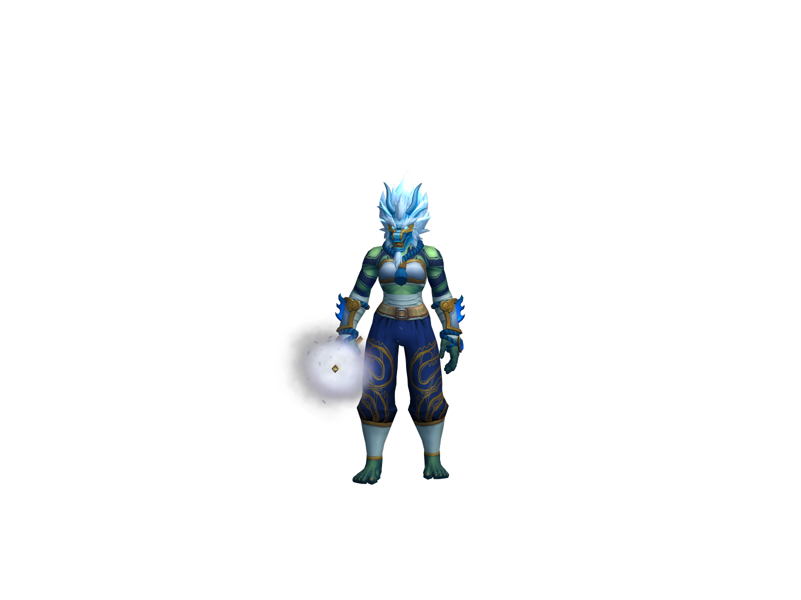 Dreparker 3D character render