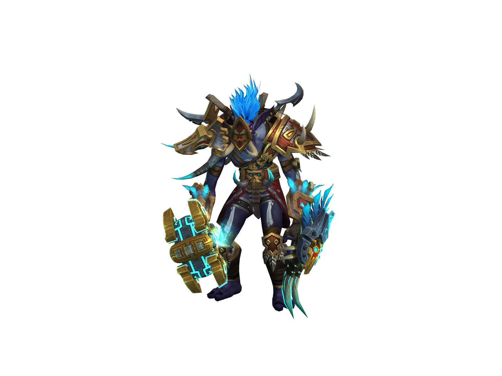 Ujabuja 3D character render