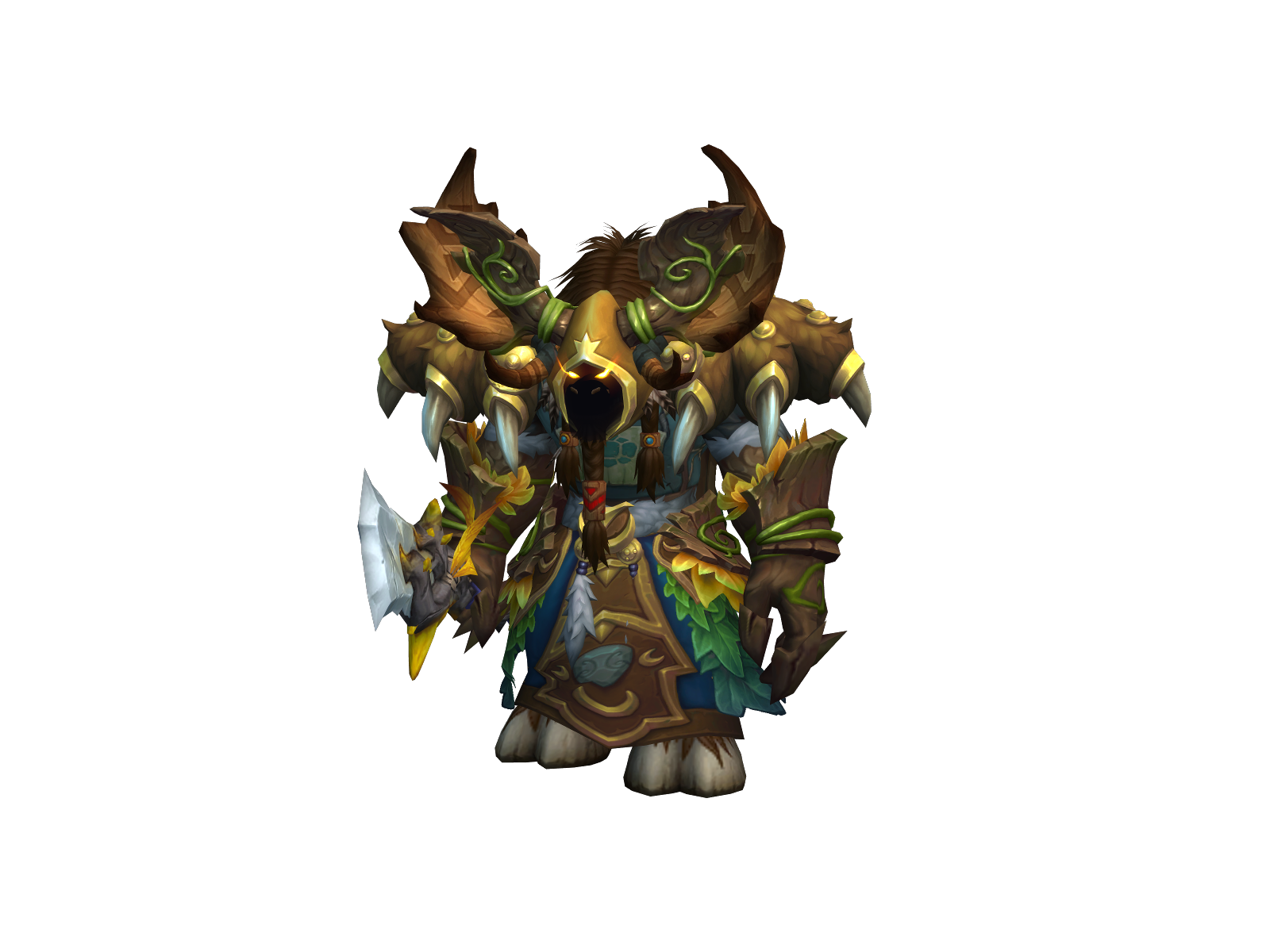 Creepydruid WoW character banner